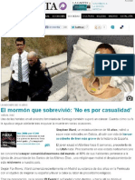 2013-07-27 La Gaceta Misionero Sud Sobrevive A Accidente de Tren de Santiago
