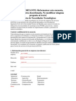 Encuesta de Necesidades Tecnológicas