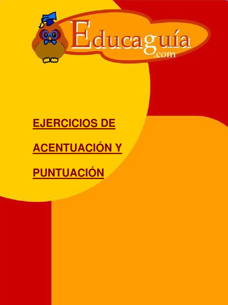 Ejercicios de Acentuacion y Puntuacion | PDF