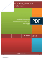 Summer Placement Project FNPR 1