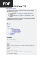 Utilizando SOAP Com PHP