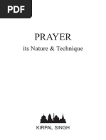 Prayer: Its Nature & Technique | PDF | Religion & Spirituality