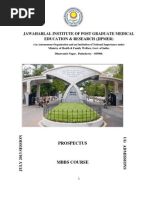 Jipmer 2013 Mbbs Prospectus