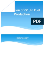 Conversion of Co2 To Fuel Presentation