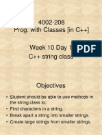 4002-208 Prog. With Classes (In C++)