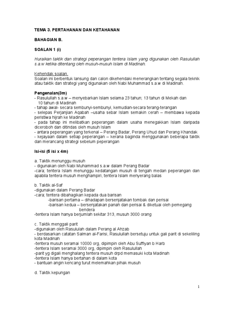 Tema 3 Ramalan Pdf