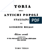 Giuseppe Micali - Storia Degli Antichi Popoli Italiani Vol. 3 (1832)