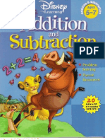 Disney_Addition & Subtraction