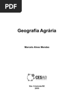 Geografia Agraria Aula 1