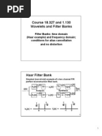 Course 18.327 and 1.130 Wavelets and Filter Banks