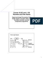 Course 18.327 and 1.130 Wavelets and Filter Banks