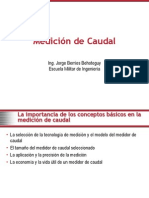 Medición de Caudal