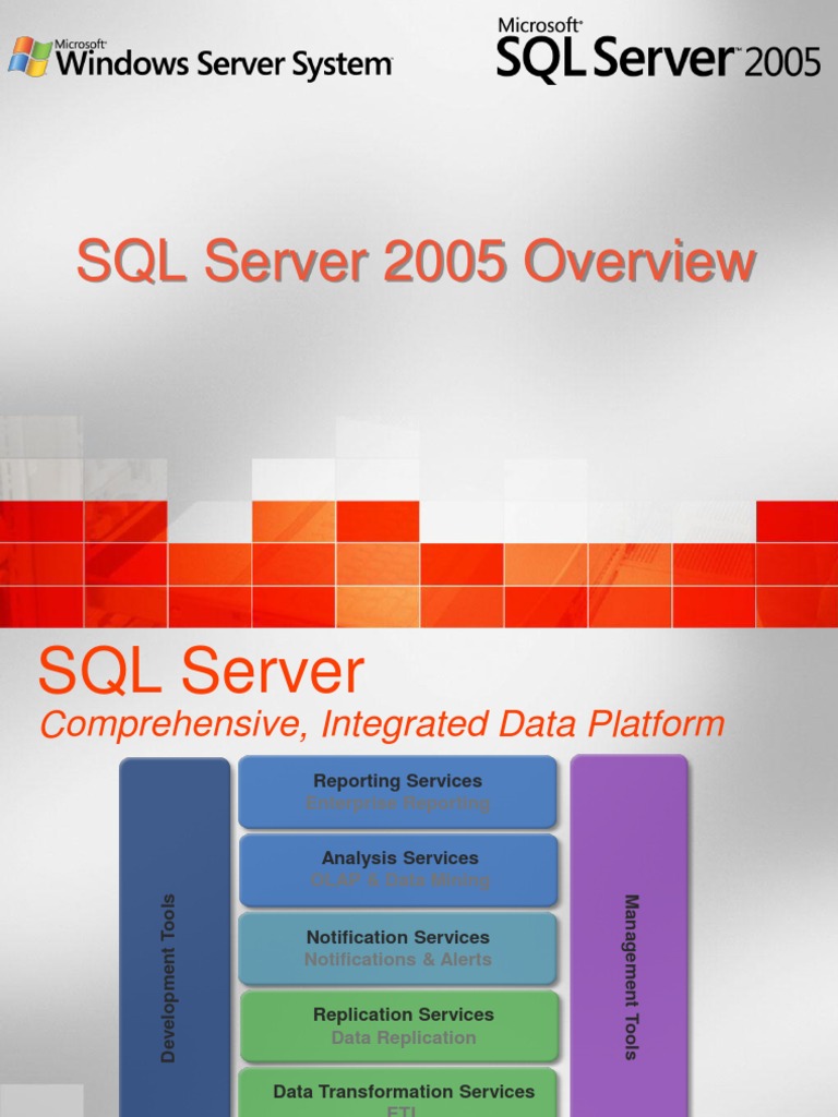 SQLServer 2005 | PDF | Microsoft Sql Server | Microsoft Visual Studio