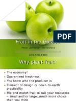 Fruit in the Garden