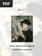 Lista - Libros Básicos Sobre Género, Feminismo y Mujeres