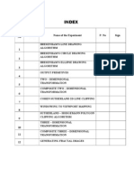 CS2405 Computer Graphics Lab Manual