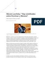 Kirchner y Menem