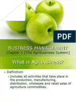 Chapter 1 - Agrobusiness System