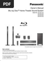 Panasonic Home Theater Sound SCBTT570