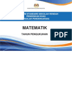 Dokumen Standard Matematik Tahun Pengukuhan