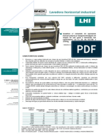 BRASINOX - Lavadora Horizontal Industrial