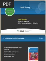 NetLibrary by OCLC Presentación 08May2009 por Lucía Shelton