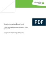 Implementation Document VCS-CUCM Integration