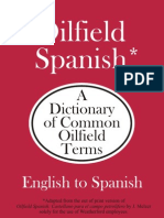 Oilfield English Spanish Dictionary