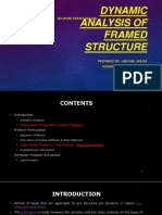 Dynamic Analysis of Framed Structure - R