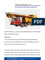 800 Type Truck Mounted CBM Drilling Rig
