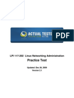 LPI 117-202 Linux Networking Administration Practice Test