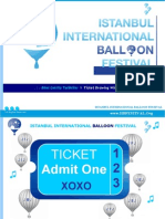 IIBFEST - Balon Festivali - Bilet Cekilis Talihliler - Balloon Festival - Ticket Drawing Winners