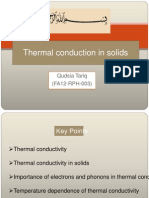 Thermal Conductivity in Solids