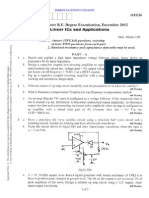 Linear ICs and Applications