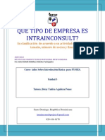 Que Tipo de Empresa Es Intrainconsult