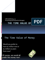 The Time Value of Money: LCBF - BA (Hons) - L-5 Accounting and Finance For Managers