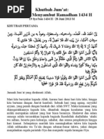 Download Khutbah Jumat Menyambut Ramadhan 1434 H by yudi-tarsu SN156703698 doc pdf