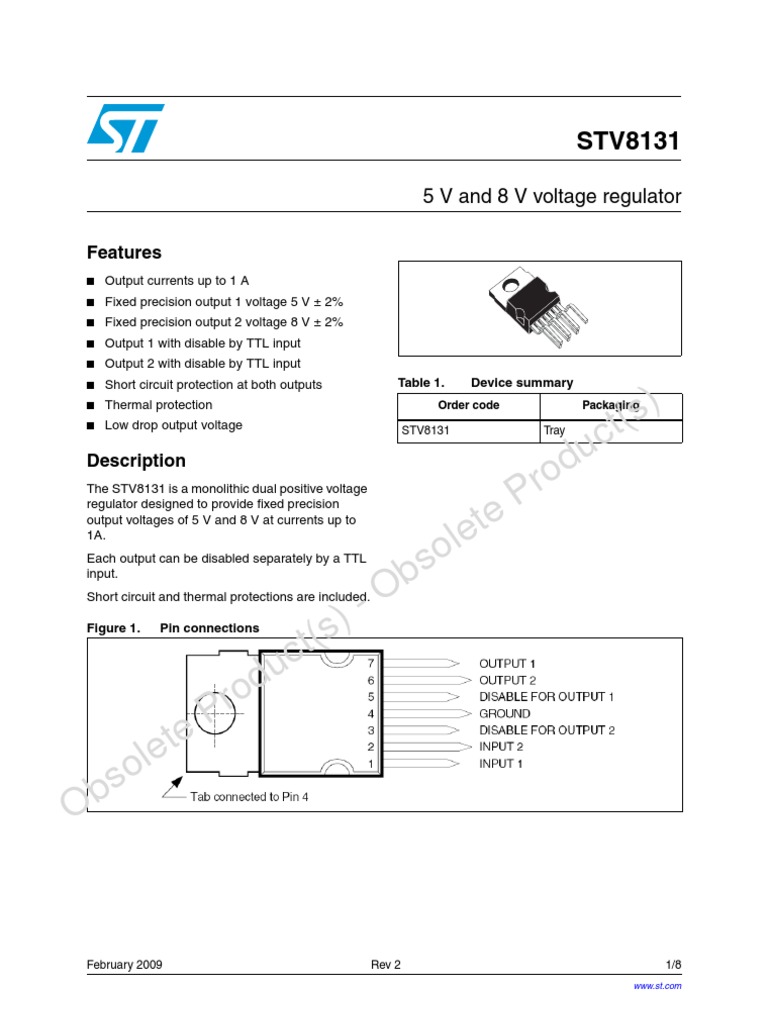 STV8131 | PDF | Implied Warranty | Trademark