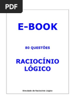 Raciocinio Logico 80 Questoes
