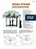 Bryan Steam: Spray Type Boiler Feedwater Deaerators