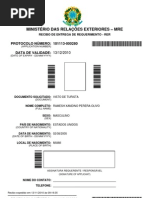 Ramesh Xandino Brasil Visa