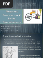 Máquinas Térmicas – a 2ª Lei da Termodinâmica