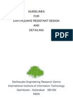 Guidelines for Earthquake Resistant Design and Detailing2