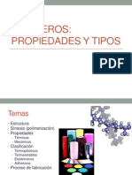 Polímeros Propiedades y Tipos
