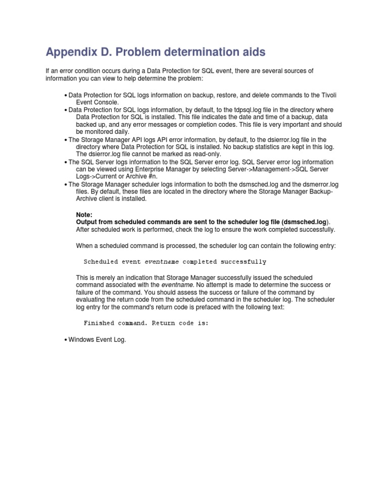 Appendix D. Related Command Line Tools – PEHFP