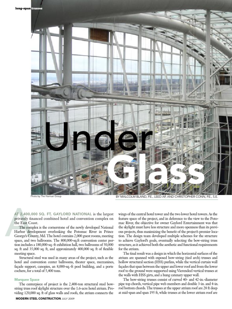 Arch Pipe With Rod Tension | PDF | Truss | Framing (Construction)