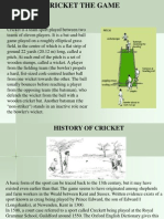 Cricket History