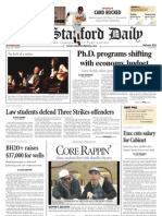 05/20/09 - The Stanford Daily [PDF]