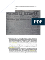 Surat Khabar Oetoesan Melajoe Di Padang Sumatra