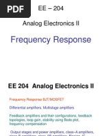 Lec 1 Introduction Frequencty Response